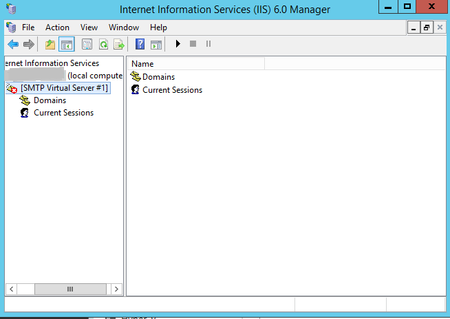 Uruchomienie serwera SMTP po restarcie IIS