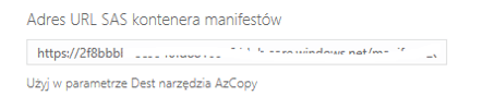 adres URL SAS