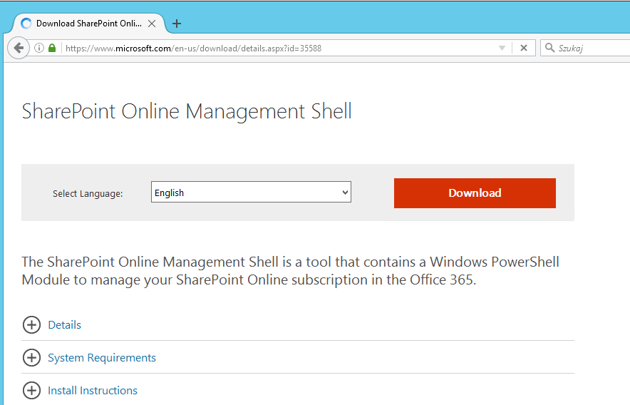 SharePoint Online Management Shell