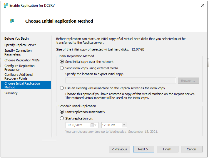 Hyper-V - konfiguracja replikacji dla Windows Serwer 2019