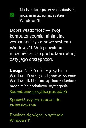 aktualizacja Windows 11